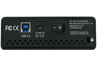 HALLOC 楽天市場店の★ポイント10倍★ 8/4~8/11 お買い物マラソン(要エントリー) Apricorn Aegis Padlock DT FIPS - USB 3.0 Desktop Drive ADT-3PL256F-4000 (R2)｜アングル2