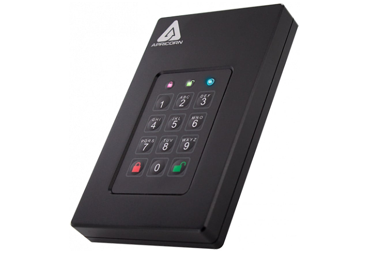 【★ポイント5倍★】6/22~6/27開催！お買い物マラソン(要エントリー) Apricorn Aegis Fortress L3 - USB 3.0 Solid State Drive AFL3-S500