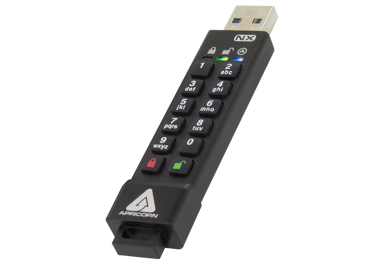 【★ポイント5倍★】5/23~5/27開催!お買い物マラソン(要エントリー) Apricorn Aegis Secure Key 3NX - USB3.0 Flash Drive ASK3-NX-16GB