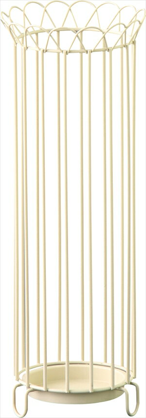 ★ポイント10倍★ 1/24~1/29 お買い物マラソン(要エントリー) 東谷 傘立て アイボリー 8個セット AKB-407IV