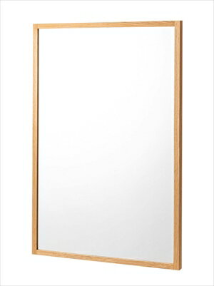 【当店限定】2/15はポイント5倍！！東谷 ウォールミラー ナチュラル MTK-311NA 鏡 ミラー スリム ウォールミラー 壁掛けミラー 洗面ミラー おしゃれ オーク オーク無垢材 ナチュラル 北欧 姿見 飛散防止 省スペース 一人暮らし ワンルーム
