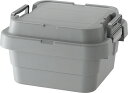 【★ポイント5倍★】7/19~7/26開催!お買い物マラソン(要エントリー) リス トランクカーゴS蓋 18L LOW TYPE グレー 4個セット TC-30SLGY トランクカーゴ スタッキング 18L 収納 ロータイプ アウトドア キャンプ バーベキュー カーキ ブラ