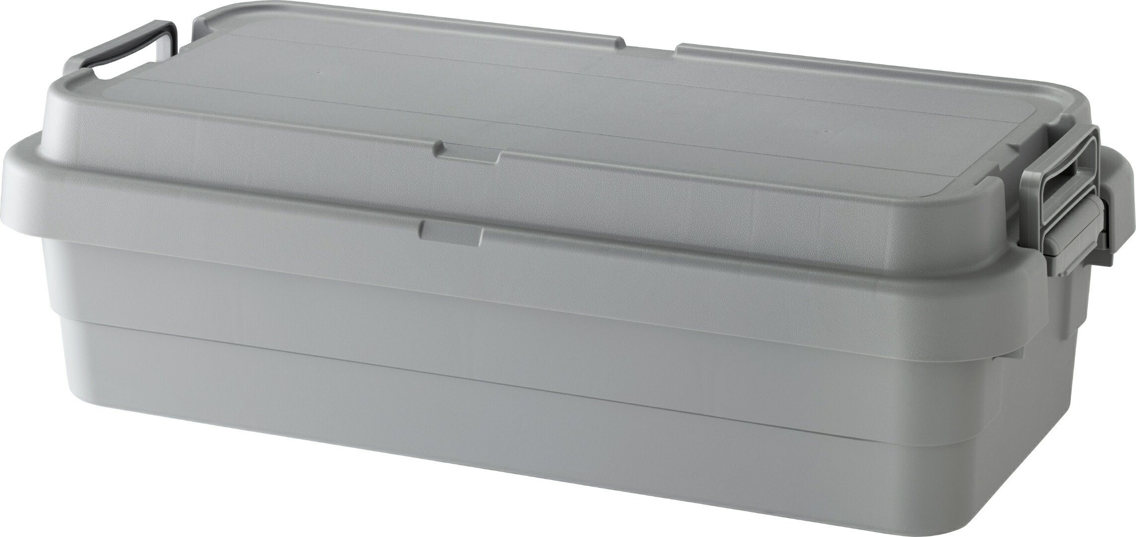 【ポイント10倍】楽天スーパーSAIL(12/4~12/11) ※要エントリー リス トランクカーゴS蓋 40L LOW TYPE カーキ 2個セット TC-70SLGY トランクカーゴ スタッキング 70L 収納 ロータイプ アウトドア キャンプ バーベキュー カーキ ブラ