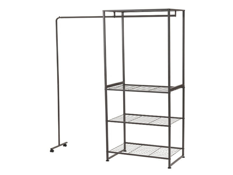 【★ポイント5倍★】4/14~4/17開催！お買い物マラソン(要エントリー) 東谷 ハンガーラック ダークグレー MIP-66DGY 1個セット 家具 インテリア テーブル チェア 内装 生活