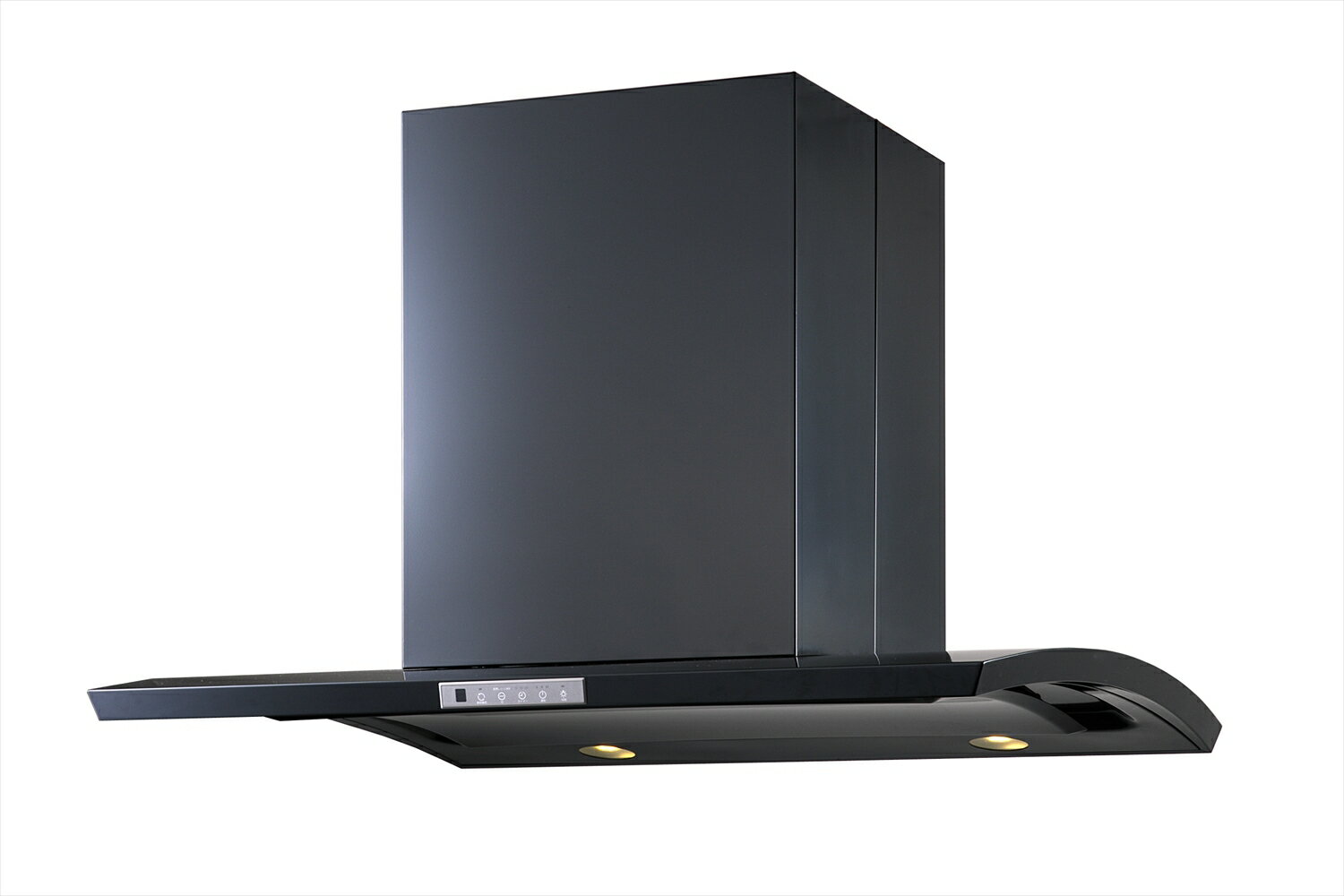 【★ポイント5倍★】4/24~4/27開催！お買い物マラソン(要エントリー) 渡辺製作所 アーチ型タイプ（センター） WRS-C90ZMK ブラック レンジフード 換気 キッチン コンロ 排気 ダクト DIY