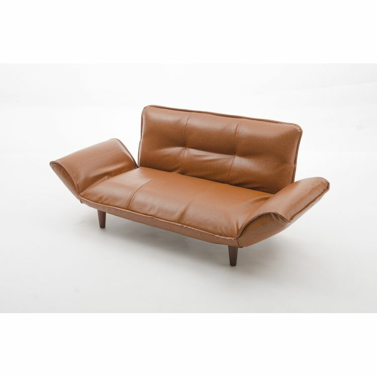Love Sofa - ★ポイント10倍★ 5/9~5/16 お買い物マラソン(要エントリー) セルタン カウチソファー2人掛け (ウ゛ィンテージPVC生地) A01p-14段-677CML キャメル ソファ おしゃれ ソファー 家具 椅子 インテリア ベッド イス