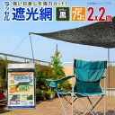 【★ポイント5倍★】7/4~7/11開催!お買い物マラソン(要エントリー) ダイオ化成 ラッセル遮光網 75TH 黒 2×2 販売単位:20個セット