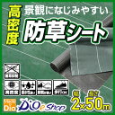 【4/24～4/27開催】お買い物マラソン×ポイント5倍！(要エントリー) ダイオ化成 高密度防草シート 緑 2×50 2415 販売単位：2個セット