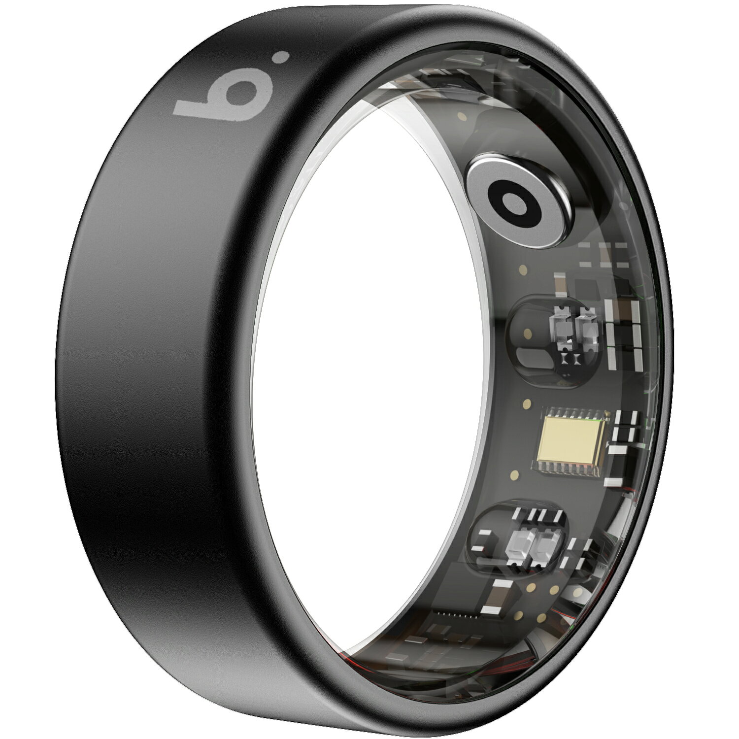 ★ポイント10倍★ 楽天スーパーSAIL(3/4~3/11) ※要エントリー b.ring G2 Ti Titanium Black - 12 B125TNBK2 AI ウェアラブル デバイス 健康 測定 ヘルスケア 睡眠 データ収集