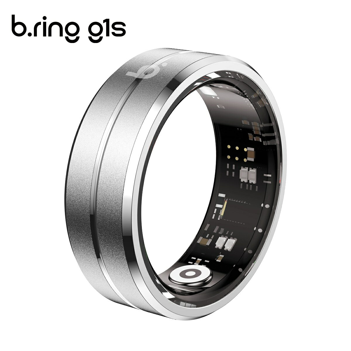 b.ring G1S �X�}�[�g�����O �X�e�����X Size 7 BS076SSVRNG2 [�V���o�[]