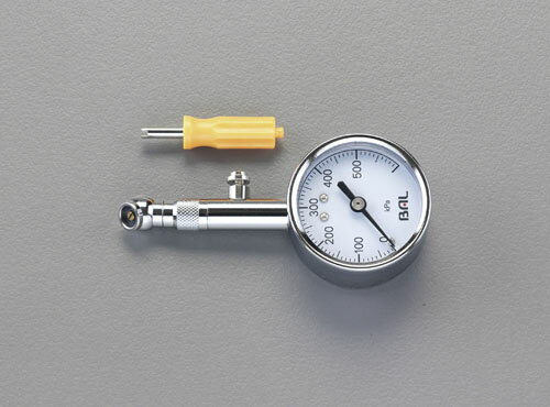 【ポイント10倍】12/1はワンダフルデー！30- 500kPa タイヤゲージ