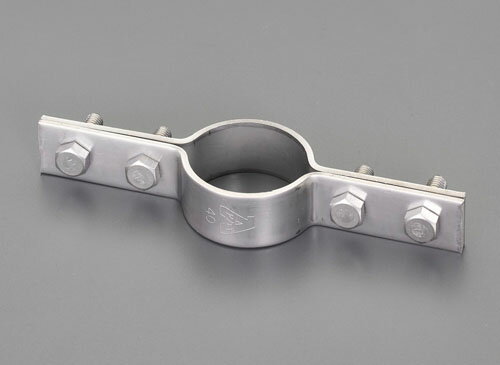 【★ポイント5倍★】10/14~10/17開催！お買い物マラソン(要エントリー) 25A ステンレス鋼管用床バンド(ステンレス製)