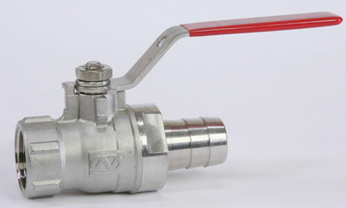 【ポイント10倍】12/1はワンダフルデー！Rc3/4"x20mm ボールバルブ(ステンレス製・タケノコ型)