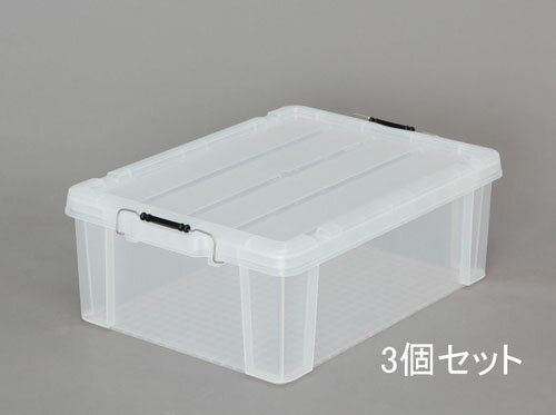 【ポイント10倍】楽天スーパーSAIL(12/4~12/11) ※要エントリー 624x450x227mm 収納ケース(バックル付/..