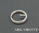 【★ポイント5倍★】8/24~8/27開催!お買い物マラソン(要エントリー) 14x1.2mm キーリング(ステンレス製/10個)