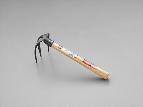 【ポイント10倍】11/20~11/27 ブラックフライデーxポイントアップ(要エントリー) 345mm 片手鍬・3本爪