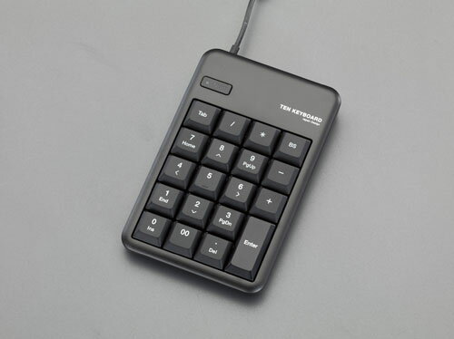 【ポイント10倍】楽天スーパーSAIL(12/4~12/11) ※要エントリー 90x140x23.5mm テンキーボード(USB/黒)