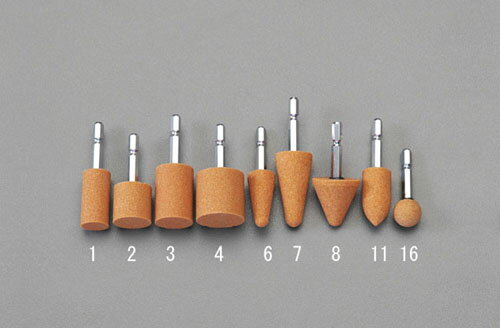 【★ポイント5倍★】楽天スーパーSAIL(9/4~9/11) ※要エントリー 25x38mm/6角軸 軸付砥石(ストレート/WA)