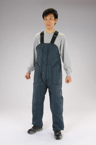 【ポイント10倍】楽天スーパーSAIL(12/4~12/11) ※要エントリー [ L] 防寒オーバーオール(Navy)