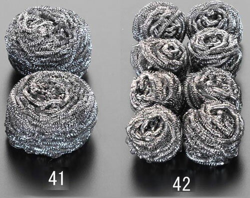 【ポイント10倍】楽天スーパーSAIL(12/4~12/11) ※要エントリー 60x 70mm ステンレスたわし(2個)