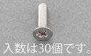 【★ポイント5倍★】7/19~7/26開催!お買い物マラソン(要エントリー) M3x12mm 皿頭小ねじ(ステンレス/有磁性/30本)
