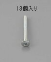 【★ポイント5倍★】7/19~7/26開催!お買い物マラソン(要エントリー) M2 x30mm 鍋頭小ねじ(ユニクロメッキ/13本)