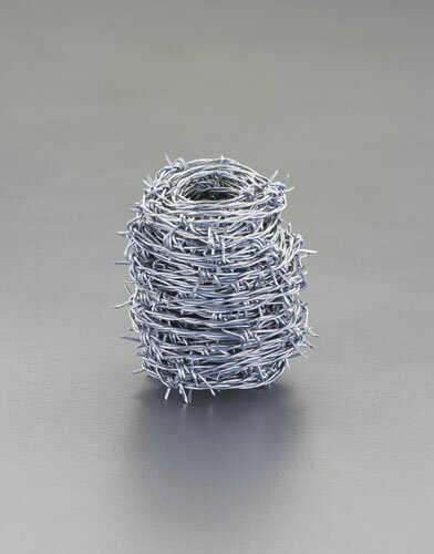 【ポイント10倍】12/1はワンダフルデー！1.9mmx100m/#14 有刺鉄線(亜鉛メッキ)