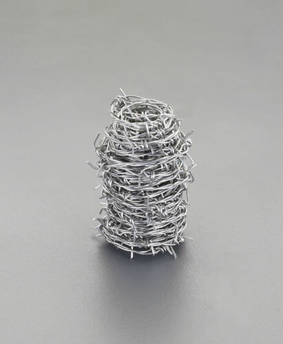 【ポイント10倍】12/1はワンダフルデー！1.6mm x20m/#16 有刺鉄線(ステンレス製)