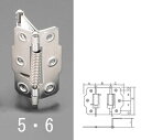 【★ポイント5倍★】7/19~7/26開催!お買い物マラソン(要エントリー) 75x22mm 丁 番(両開/スプリング入/ステンレス製)