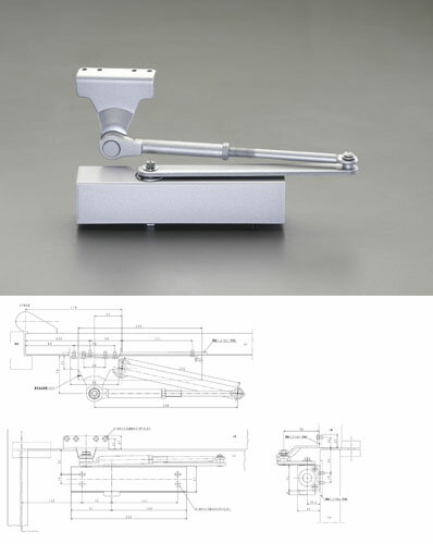 【ポイント10倍】楽天スーパーSAIL(12/4~12/11) ※要エントリー 45kg以下 ドアクローザー(パラレル・ア..