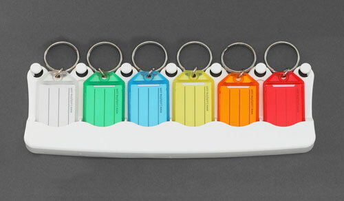 【★ポイント5倍★】7/4~7/11開催！お買い物マラソン(要エントリー) 203x65mm キーラック(6個用)