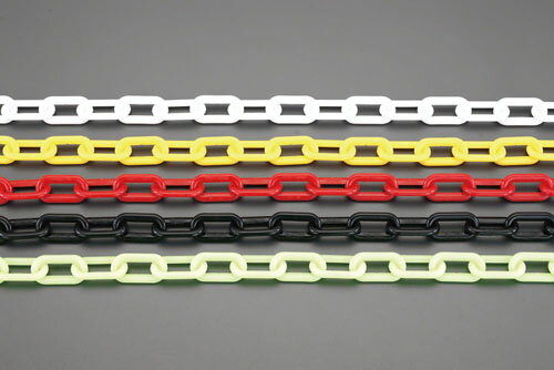 【★ポイント5倍★】7/19~7/26開催！お買い物マラソン(要エントリー) 4.0mmx10m プラスチックチェーン(赤)