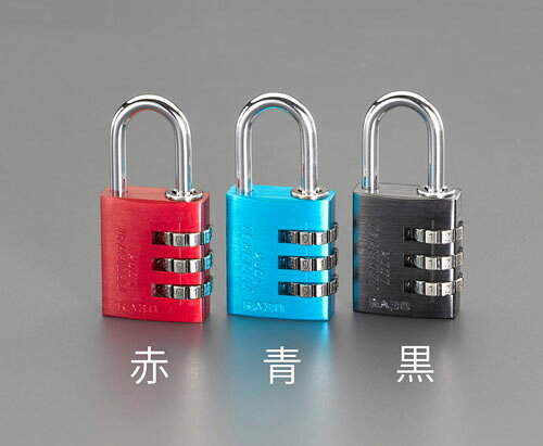型番EA983S-103 商品説明●材質…本体：アルミ、ツル：スチール●ダイヤル数…3桁●番号設定可能●幅…30mm●ツル径…4.8mm●クリアランスサイズ…タテ：24mm、ヨコ：14mm●色…黒 ★注意事項★商品画像に複数商品が載っており、番号やアルファベットが記載されている商品がございます。その場合は、「商品番号の末尾」に記載されている番号やアルファベットの商品のみが納品されます。ご注意ください。※上記に関する返金・返品対応は受け付けません。