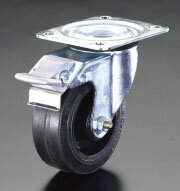 【★ポイント10倍★】1/9~1/16開催！お買い物マラソン(要エントリー) 200mm キャスター(自在金具・後輪ブレーキ付)