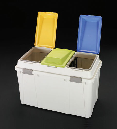 【★ポイント5倍★】9/19~9/24開催！お買い物マラソン(要エントリー) 780x460x645mm ダストボックス(3分別)