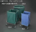 【★ポイント5倍★】7/19~7/26開催!お買い物マラソン(要エントリー) 557x506x813mm ダストカート(エコ袋(青)付)(4)