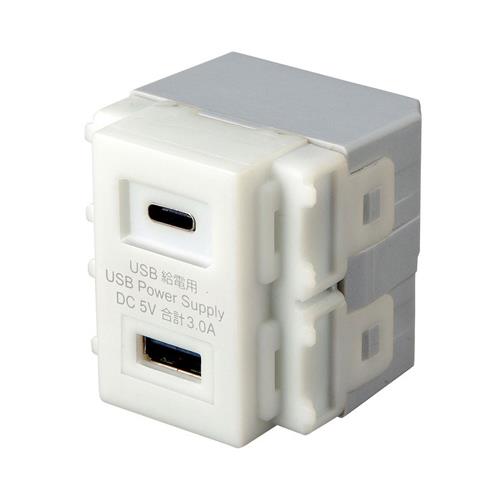 【当店限定】2/15はポイント5倍！！USB給電用コンセント(USB TypeA・TypeC)