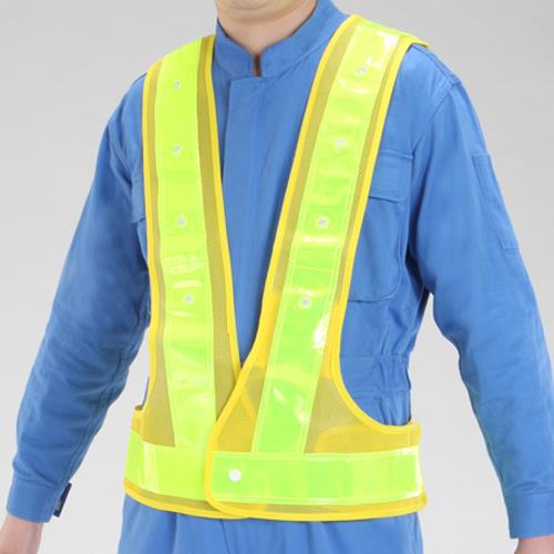 【ポイント10倍】楽天スーパーSAIL(12/4~12/11) ※要エントリー LED安全ベスト(ビッグサイズ・黄/黄)