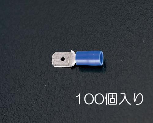 【★ポイント5倍★】楽天スーパーSAIL(9/4~9/11) ※要エントリー 2.0 [差込形]接続端子(雄/100個)