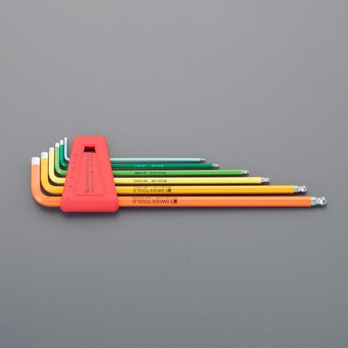 【ポイント10倍】楽天スーパーSAIL(12/4~12/11) ※要エントリー 6本組 六角棒レンチ(ボールポイント付・ロング)