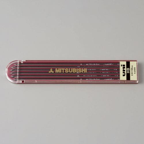 【ポイント10倍】12/1はワンダフルデー！2.0mm[3B]シャープペンシル替芯(6本)