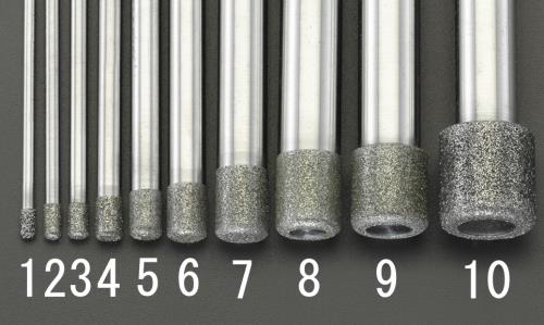 【★ポイント10倍★】楽天大感謝祭！(12/19~12/26)　6.5x 8.0x100mm ダイヤモンドバー(6mm軸)