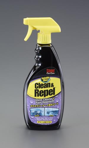 【ポイント10倍】楽天スーパーSAIL(12/4~12/11) ※要エントリー 651ml 撥水ガラスクリーナー(クリーン&リペル)