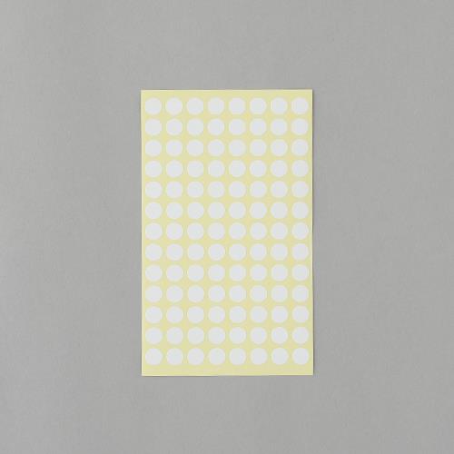 【ポイント10倍】楽天スーパーSAIL(12/4~12/11) ※要エントリー φ 9mm/1456片 カラーラベルシール(白/14枚