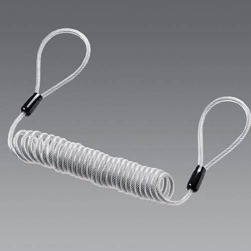 【ポイント10倍】楽天スーパーSAIL(12/4~12/11) ※要エントリー φ3.5mmx0.3-1.0m セキュリティワイヤー(ビニールコート)