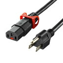 【★ポイント5倍★】6/22~6/27開催!お買い物マラソン(要エントリー) 125V/15Ax3m 電源コード(コンセント-PC接続/抜止)