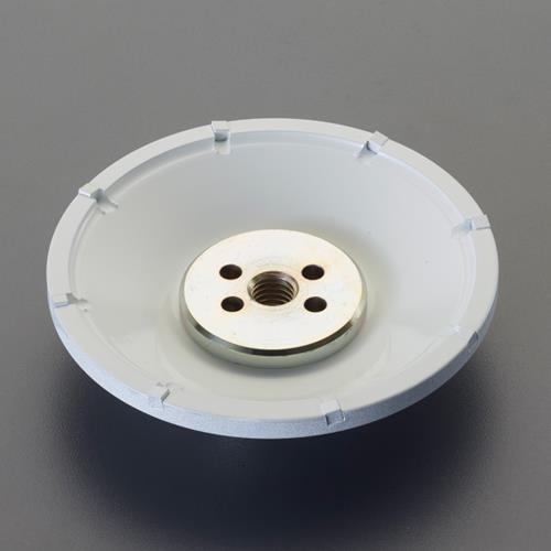型番EA809-73 商品説明●メーカー…三京ダイヤモンド工業\n●型番…CO-W4\n●商品名…トマックス8\n●外径(mm)…92\n●チップ数…8P\n●最大回転数(rpm)…14,500\n●ねじサイズ…M10×1.5\n●ショックレスフランジが振動を吸収し、振動を低減\n●コンクリート下地用\n●弾性塗膜・アクリル系塗膜・吹付タイル・接着剤など\n●厚膜研削も抜群のスピード\n●樹脂塗膜や接着剤のはがし作業に最適\n●弾性塗膜、アクリル系塗膜エポキシ系塗膜、吹付タイル、接着剤のはがし作業に最適\n●低振動 ショックレスフランジ装着\n