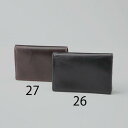 【★ポイント5倍★】7/19~7/26開催!お買い物マラソン(要エントリー) 110x 20x 80mm 名刺入れ(馬革/ブラック)