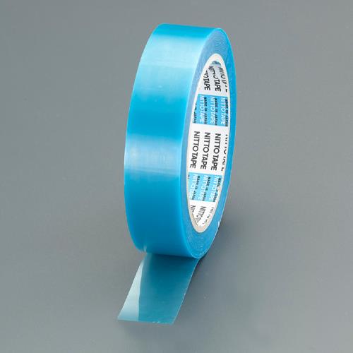 型番EA944NZ-50B 商品説明●幅…50mm\n●長さ…50m\n●厚さ…0.07mm\n(基材：0.038mm、粘着剤：0.032mm)\n●材質…基材：ポリエステル、粘着剤：ゴム系\n●内芯径…76mm(3”)\n●色…ライトブルー\n●入数…5巻入り\n●メーカー…日東電工\n●型番…No.3800A\n●電気製品、事務機器などの部品の押さえ、仮止め。\n