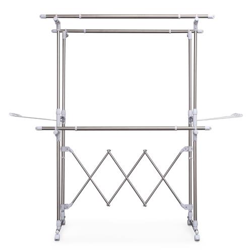 【ポイント10倍】11/20~11/27 ブラックフライデーxポイントアップ(要エントリー) 1535-1925x730x1110-1720mm 物干しスタンド
